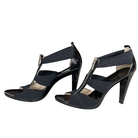 MICHAEL Michael Kors Berkley T-Strap 4" Heel, Size 9 - Picture 4 of 11